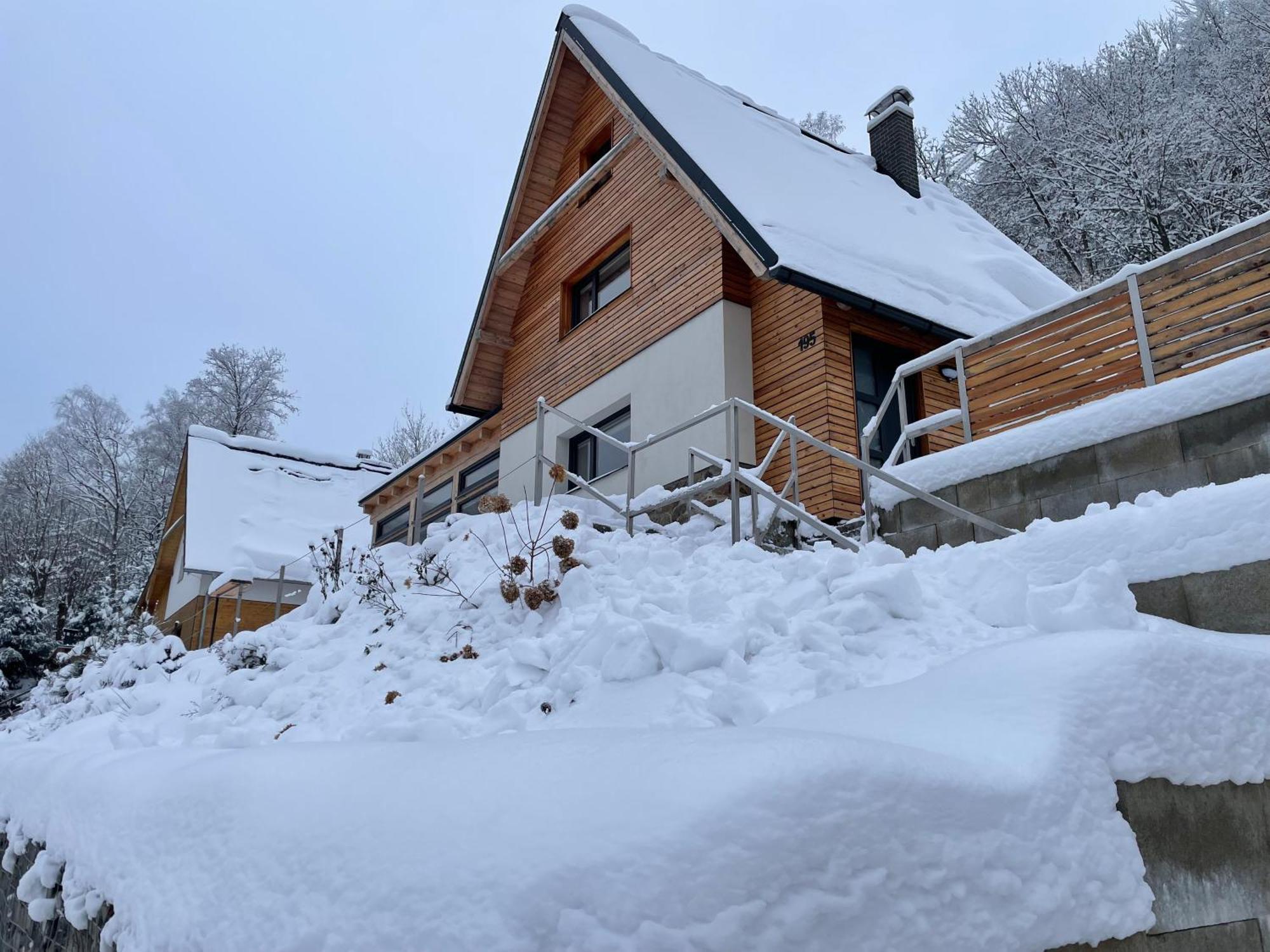 Jirotovy Boudy I Villa Telnice Exteriör bild
